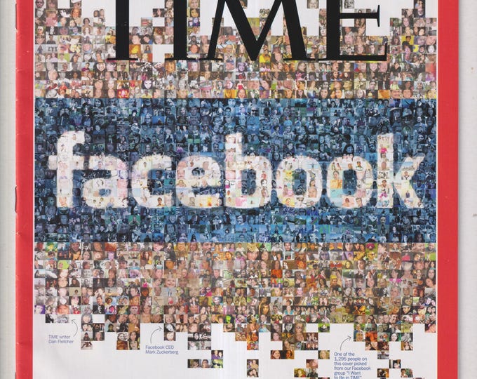 Time May 31, 2010 Facebook and How It's Redefining Privacy, Justice Proving Innocence, Elections (Magazine: Current Events, Politics, News)