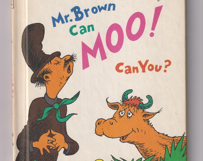 Mr. Brown Can Moo! Can You? By Dr. Seuss Bright and Early Books for Beginning Beginners