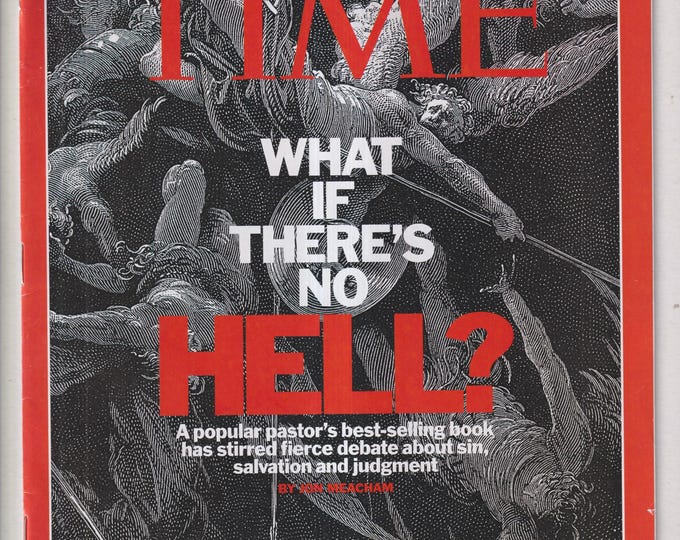 Time April 25, 2011 What If There Is No Hell?, Defense, Obama, Donald Trump (Magazine: Current Events, Politics)