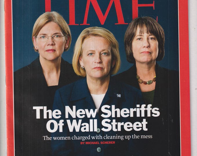Time May 24, 2010 Elizabeth Warren, Mary Schapiro, Sheila Bair, Wall Street, Haiti, Meaning of Lost (Magazine: Current Events, Politics)