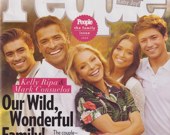 People August 24, 2020 Kelly Ripa & Mark Consuelos   (Magazine, Celebrities)