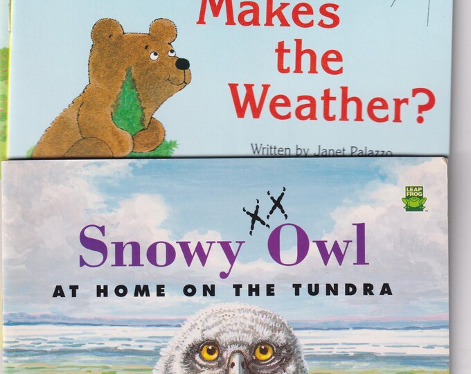 Apple Picking, What Makes The Weather, Snowy Owl  (3 Books) (Paperback: Children's Picture Books) 2002
