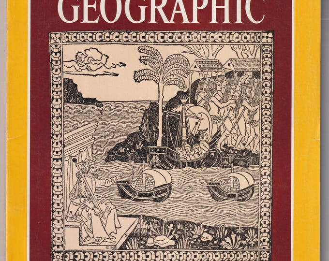 National Geographic and Map November 1986 Our Search For True Columbus Landfall  (Magazine: Geography, General Interest)