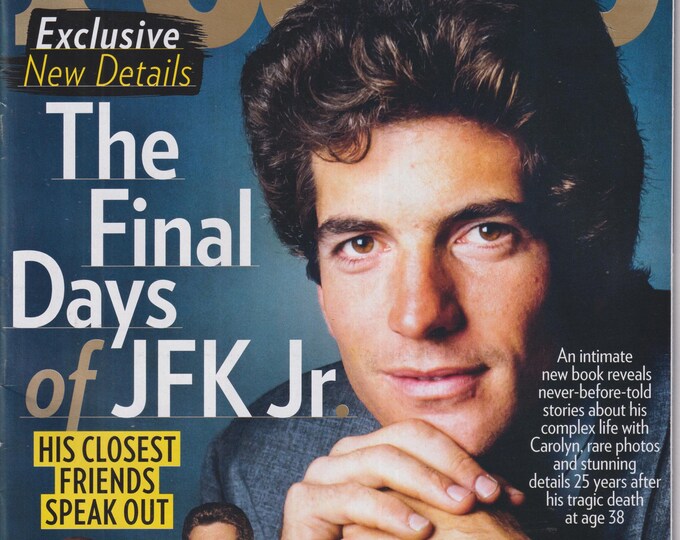 People July 22, 2024 John F. Kennedy Jr, Simone Biles, Margot Robbie  (Magazine: Celebrity, Gossip)