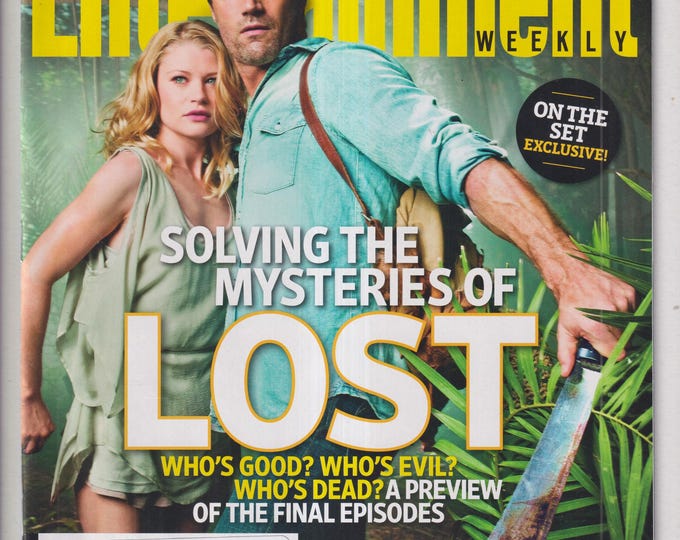 Entertainment Weekly February 26, 2010 Emilie de Ravin, Matthew Fox Solving The Mysteries of Lost (Magazine: Movies, TV, Celebrities)