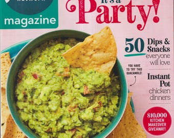 Food Network May 2019 It's A Party! 50 Dips & Snacks Everyone Will Love (Magazine: Recipes, Cooking)