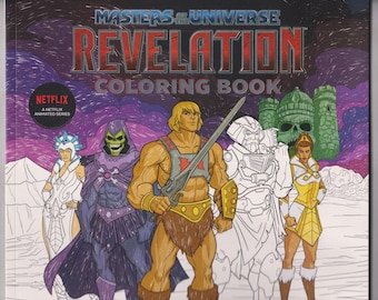 Masters of the Universe Revelation Coloring Book (Trade Paperback: Young Adult and Adult Coloring Book) 2021