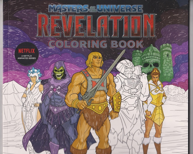 Masters of the Universe Revelation Coloring Book (Trade Paperback: Young Adult and Adult Coloring Book) 2021