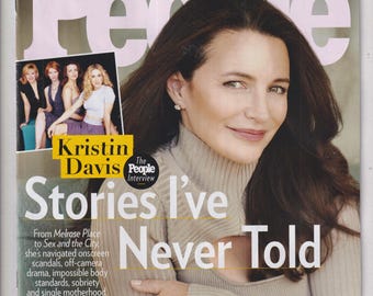 People February 17, 2025  Kristin Davis, Tragedy In The Sky (Washington DC Plane Crash)  (Magazine: Celebrity, Gossip)