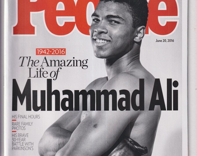 People  June 20, 2016 The Amazing Life of Muhammad Ali, Taylor Swift, Johnny Depp, Amber Heard  (Magazine:  Celebrity, Gossip, True Crime)