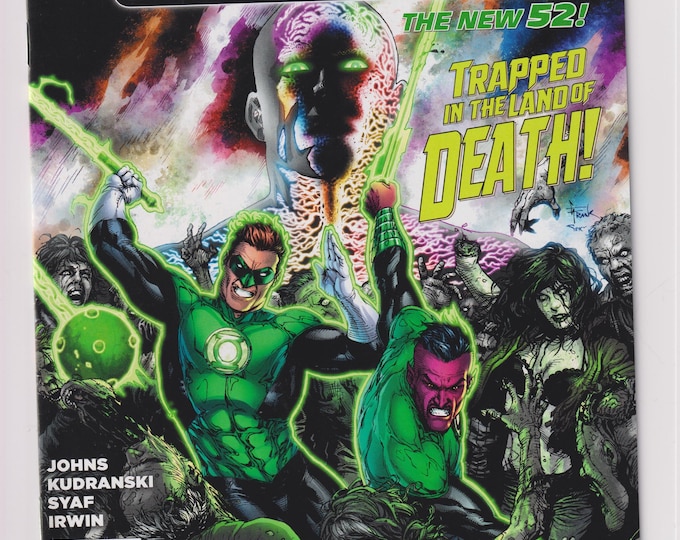 Green Lantern Trapped In The Land of Death! DC Comic #18  May 2013 (Comic: Superheroes, Action)