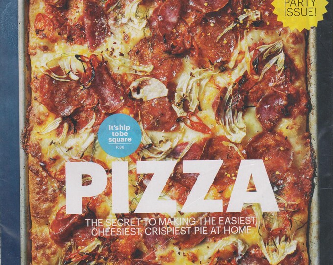 Bon Appetit October 2014 Pizza, The Party Issue, How To Throw A Dinner Party, Frozen Chocolate Mousse  (Magazine:  Cooking, Recipes)