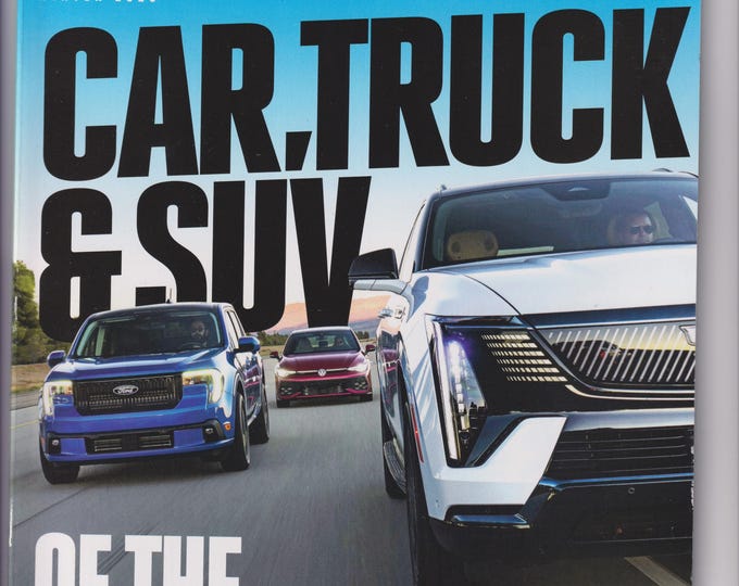 MotorTrend Winter 2026 Car, Truck & SUV of the Year 2026 (Magazine: Automotive, Cars)