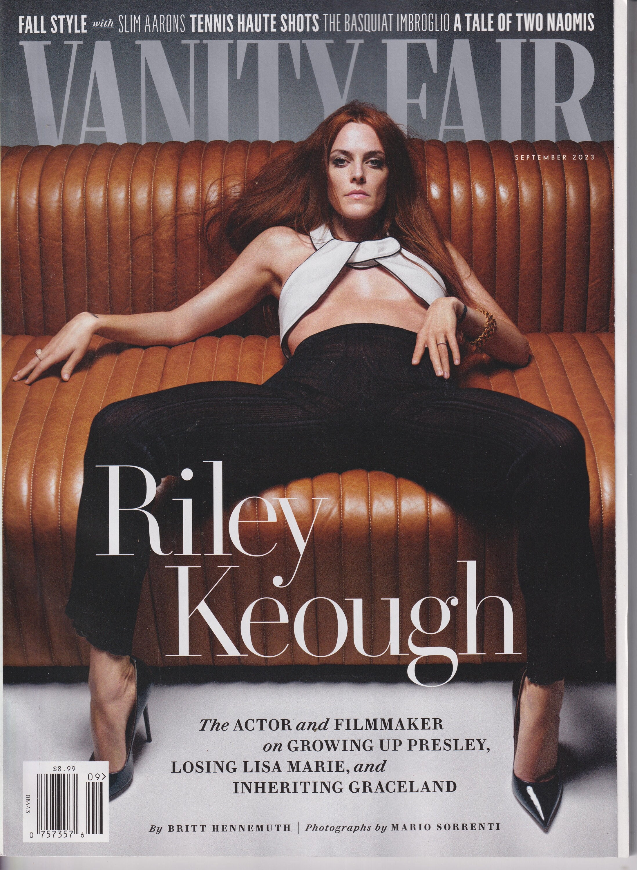 Vanity Fair September 2023 Riley Keough (Magazine: General Interest)