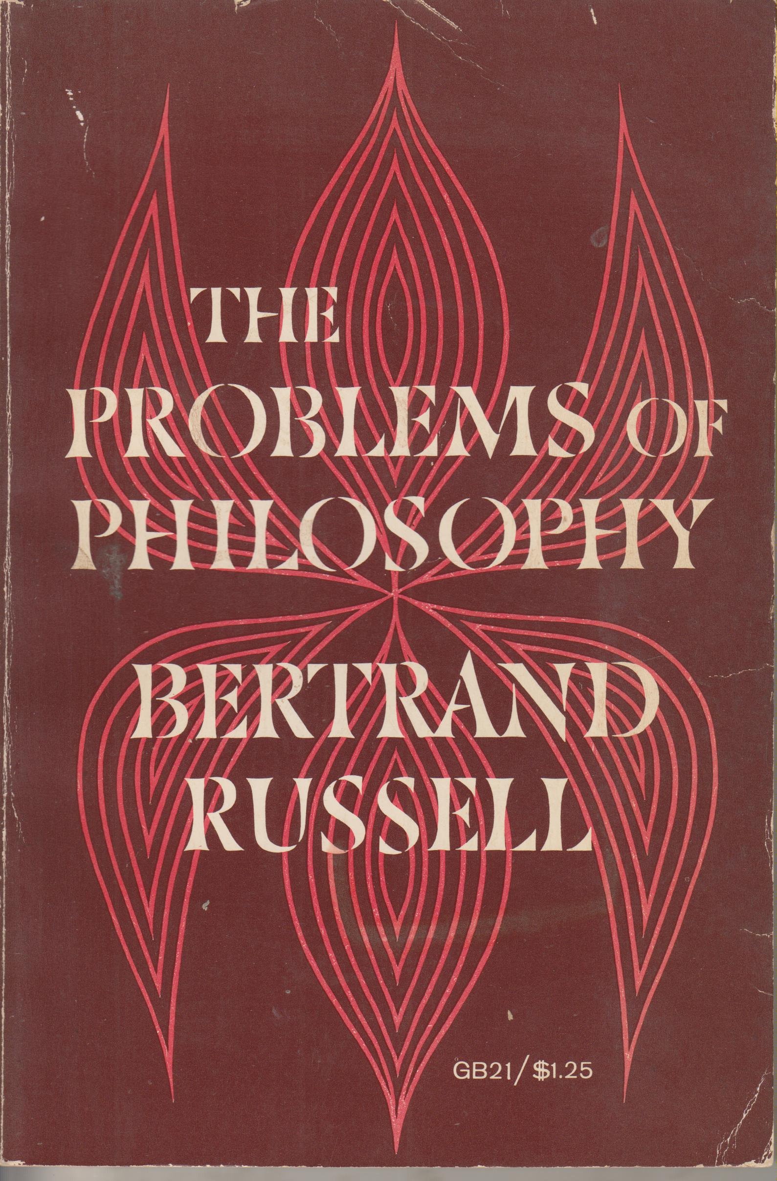The Problems Of Philosophy By Bertrand Russell Softcover Philosophy 1960 The problems of philosophy by bertrand russell softcover philosophy 1960