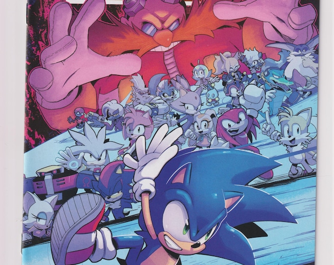 Sonic The Hedgehog IDW Issue 33 Cover B September 2020 First Printing (Comic: Action)