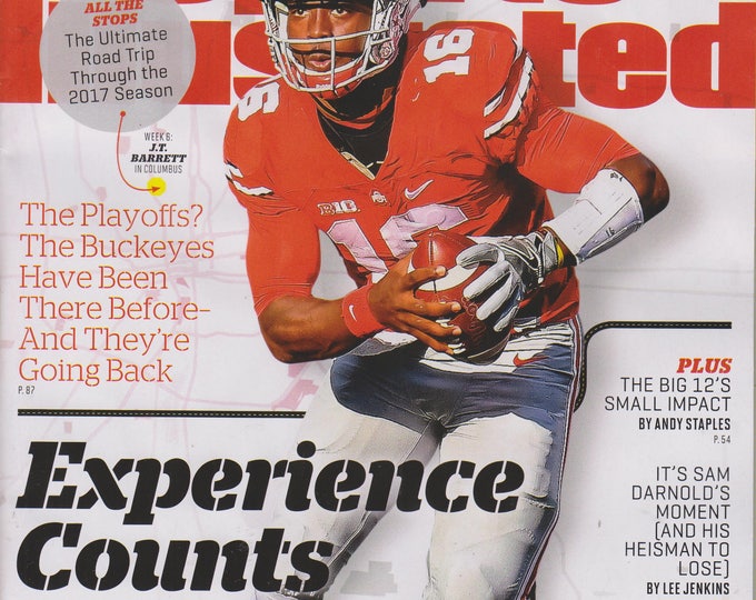 Sports Illustrated, August 14-21, 2017 J. T. Barrett   2017 College Football Preview