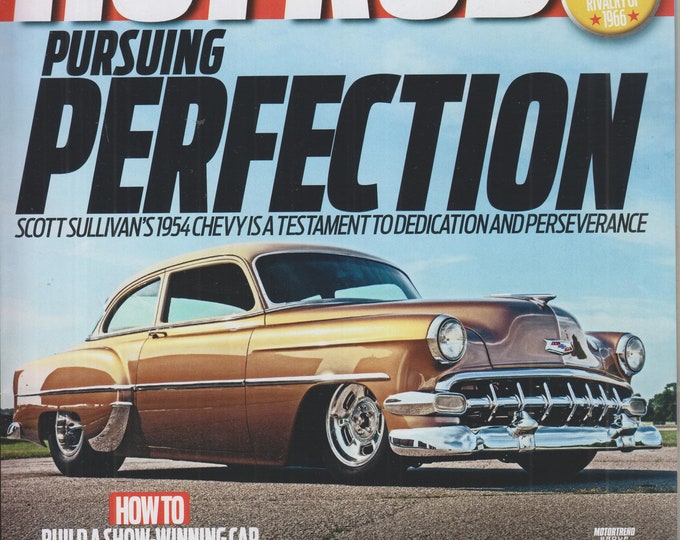 Hot Rod April 2022 Scott Sullivan's 1954 Chevy - Pursing Perfection  (Magazine: Cars, Automotive)