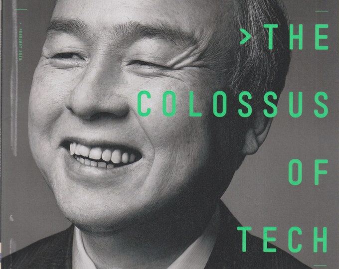 Fast Company February  2019 Masa Son - The Colossus of Tech  (Magazine: Business, Technology)