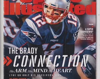 Sports Illustrated January 23, 2017 The Tom Brady Connection.. A Super Showdown?, The Warriors   (Magazine: Sports, Football)
