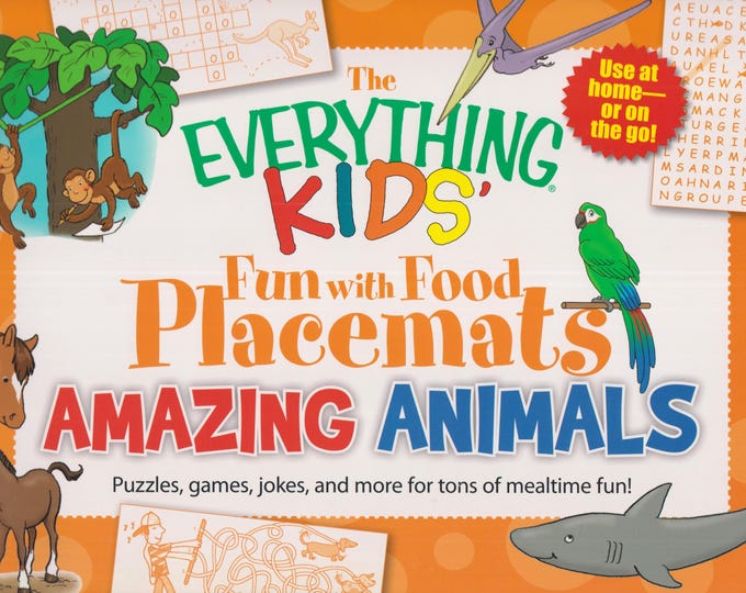 Fun with Food Placemats - Amazing Animals (The Everything Kids')