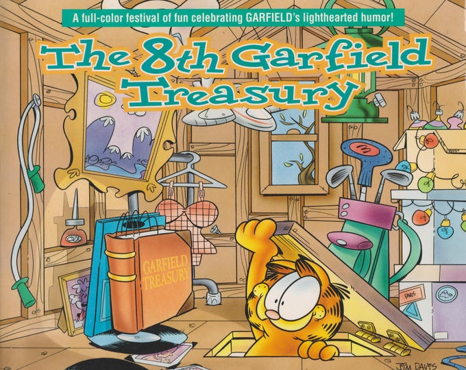 The 8th Garfield Treasury by Jim Davis  (Trade Paperback: Humor, Comic) 1995
