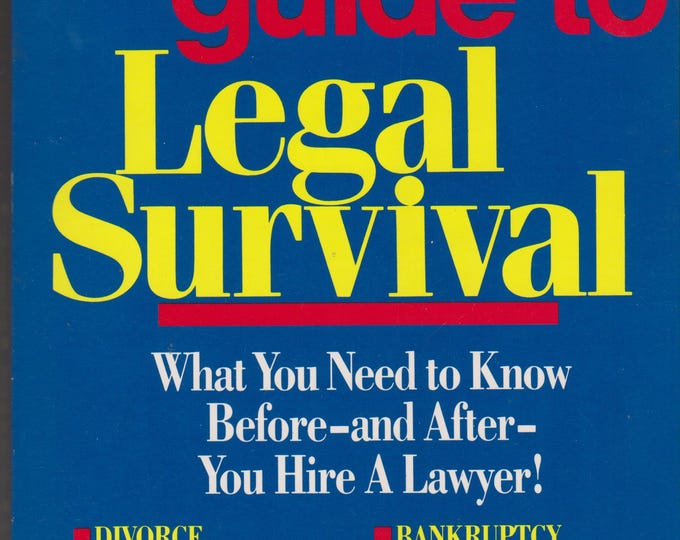 The Layman's Guide to Legal Survival (Trade Paperback:  Legal, Law) 1988