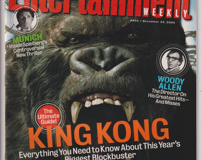 Entertainment Weekly December 23, 2005 Richard Pryor, King Kong, Munich, Woody Allen (Magazine: Entertainment, Celebrity)