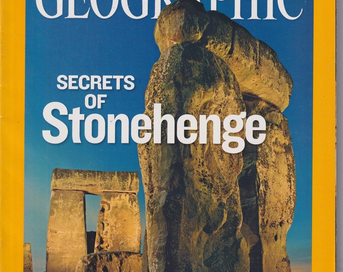 National Geographic June 2008 Secrets of Stonehenge, Siberian Oil, Nudibranchs, Snow Leopards  (Magazine: Geography, General Interest)
