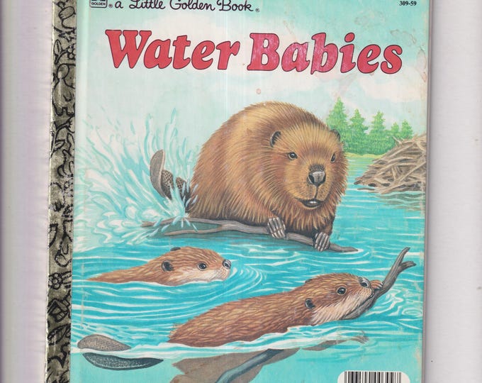 Water Babies Little Golden Book #309-59 (Hardcover: Children's Picture Book) 1990