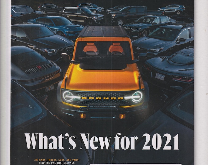 Car and Driver October 2020 What's New For 2021 - 313 Cars, Trucks, SUV, and Vans  (Magazine: Automotive)