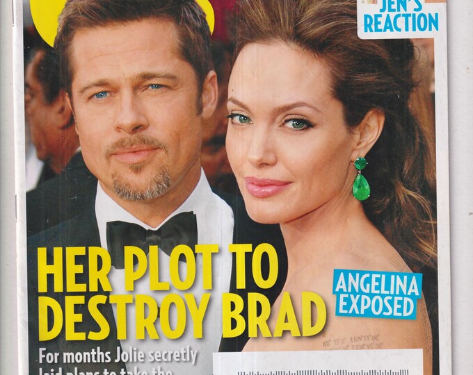 US Weekly October 10, 2016 Brad Pitt, Angelina Jolie, Jennifer Aniston, Liev Schreiber,  Adam Levine (Magazine: Celebrity, Gossip)