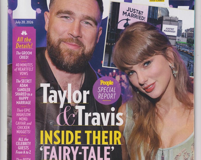 People  July 20, 2026 Taylor Swift's Wedding, Scott Peterson, Prince Harry (Magazine: Celebrity, Gossip)