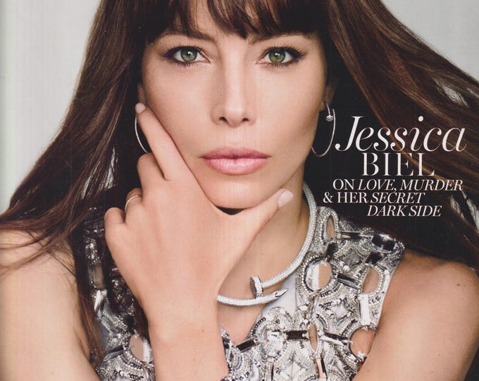 Marie Claire August 2017 Jessica Biel On Love, Murder & Her Secret Dark Side, The Sustainability Issue (Magazine: Women, Fashion, Lifestyle)