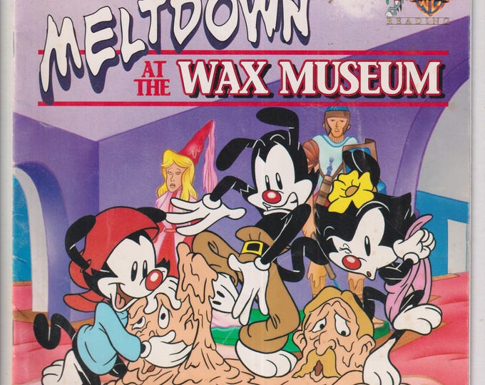 Animanics Meltdown At The Wax Museum (Golden Books Softcover: Picture Books, Ages 6-9) 1995