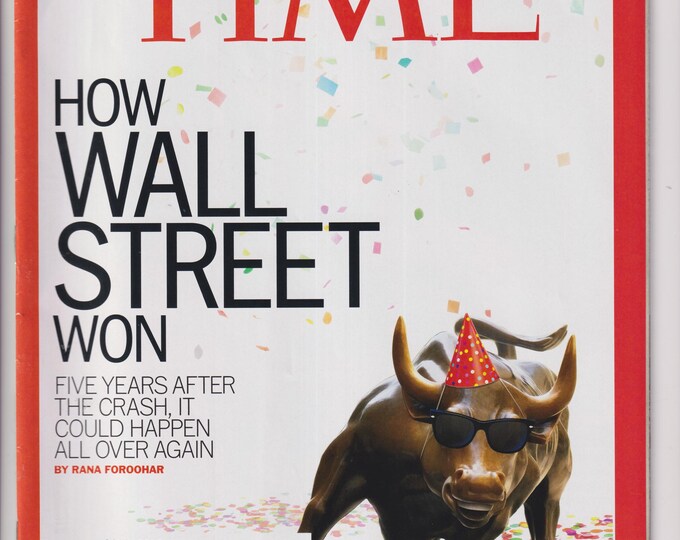 Time September 23, 2013 How Wall Street Won, Art of Living Longer, Obama's Worst Move  (Magazine: Politics, Current Events)
