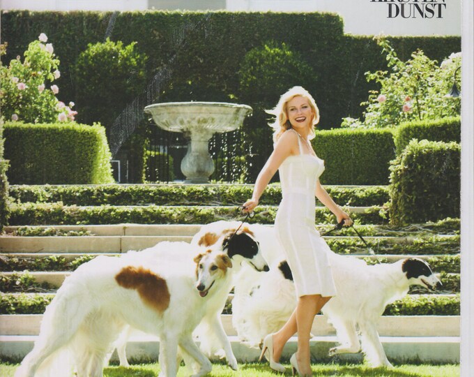 Harper's Bazaar October 2008 Kirsten Dunst - Fabulous Fashion  (Magazine: Fashion)