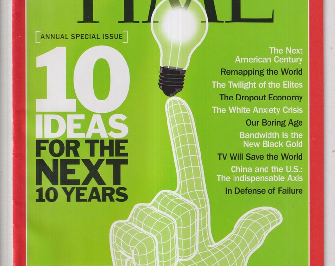 Time March 22, 2010 10 Ideas for the Next 10 Years, Navy Captain Holly Graf (Magazine: Current Events, Politics, News)
