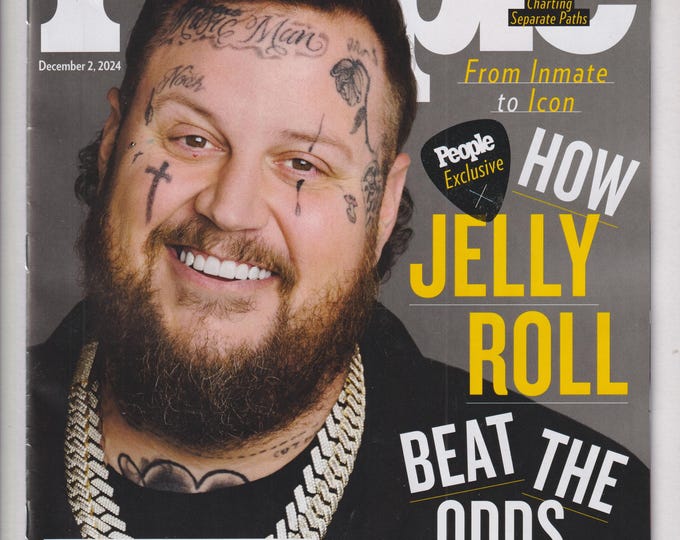 People December 2, 2024 How Jelly Roll Beat The Odds, Meghan and Harry  (Magazine: Celebrity, Gossip)