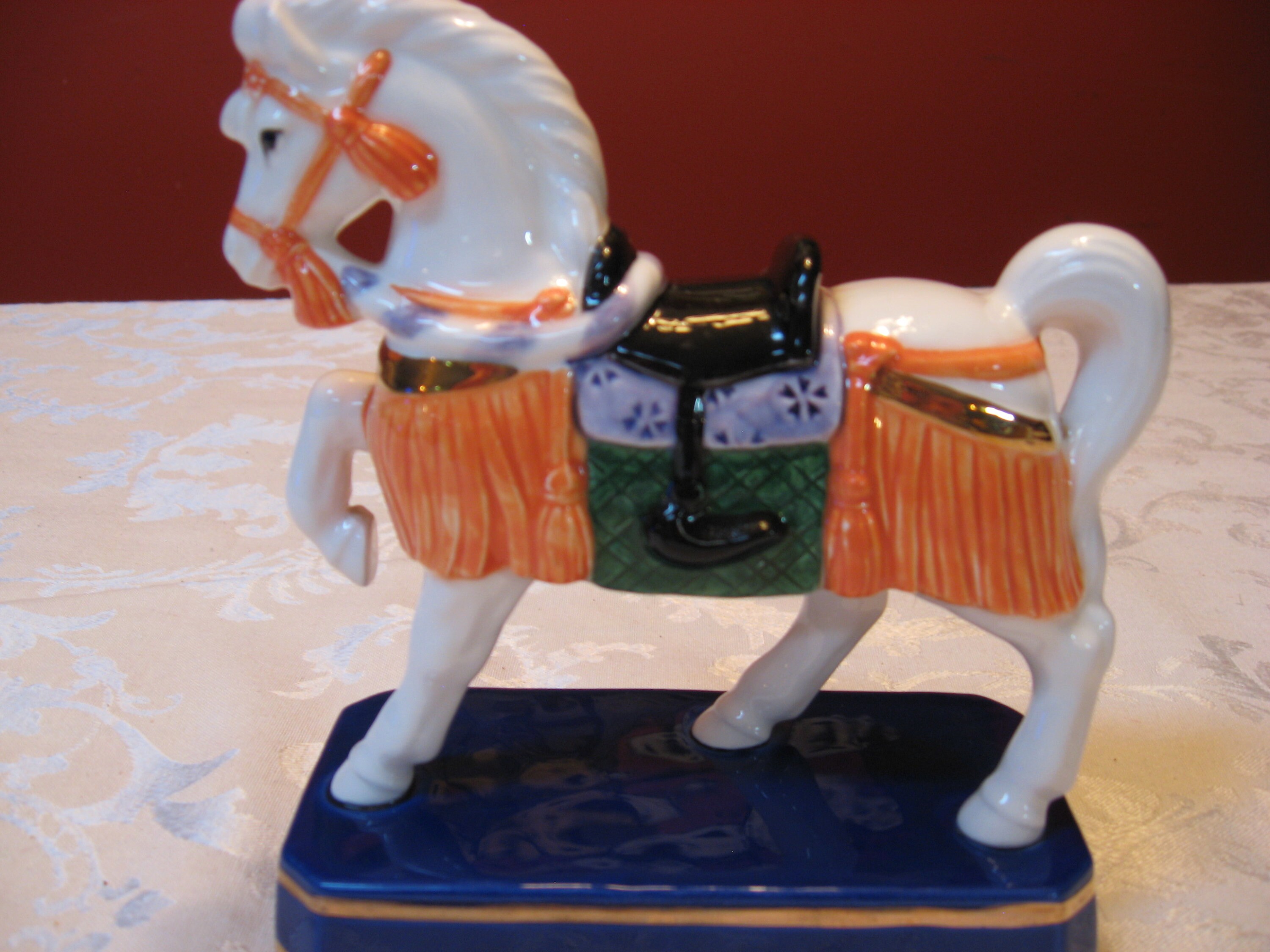 Vintage Takahashi Ceramic Horse Made In Japan Etsy