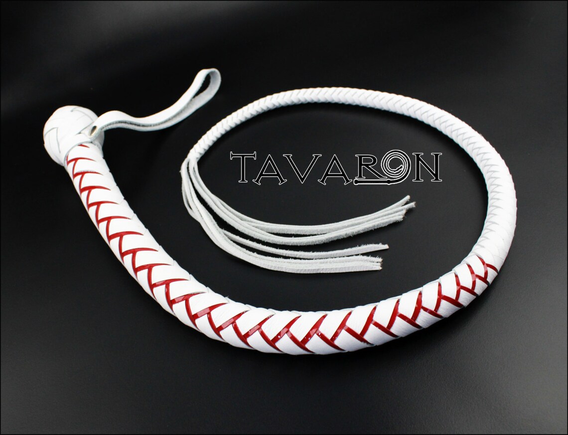 Leather Whip Leather Snake Whip Leather Signal Whip Leather Etsy