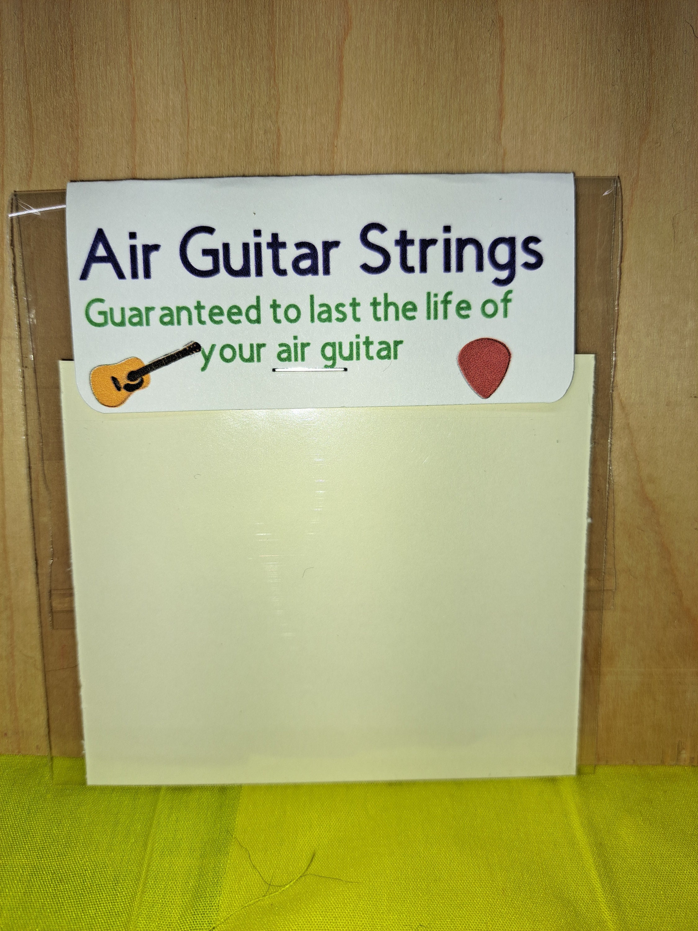 Air Guitar Strings Funny Gag Gifts White Elephant Novelty Gifts, Stocking  Stuffers, Funny Gag Gifts, Air Guitar Strings Prank Gift Funny 