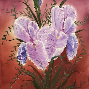 Floral Oil Paintings by Lorena