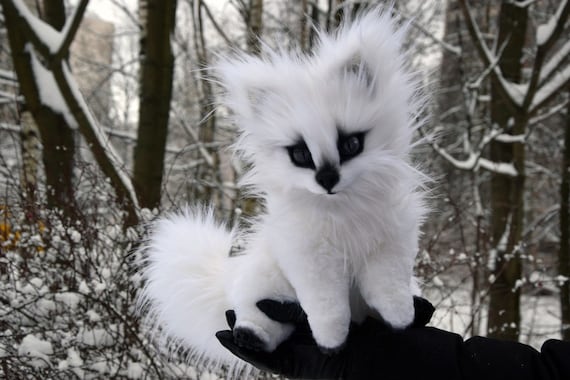 white wolf teddy