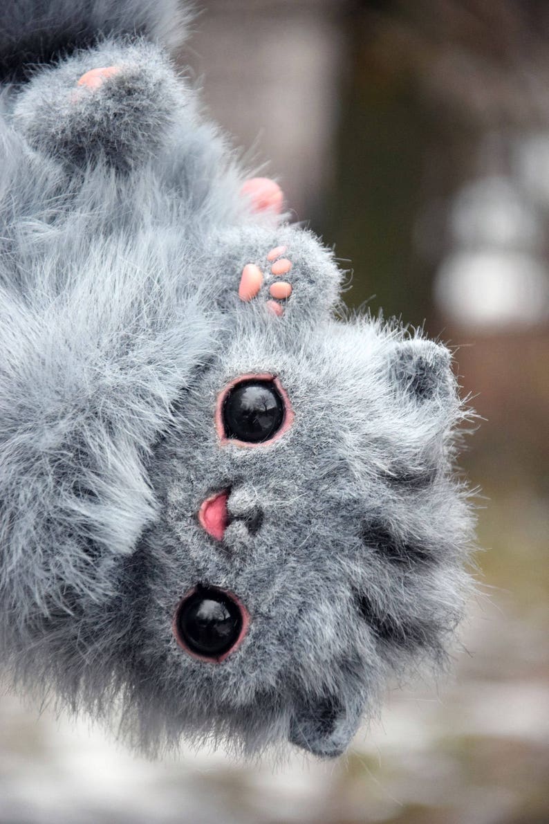 Pusheen kitten Fantasy creatures & pets toys from faux fur | Etsy