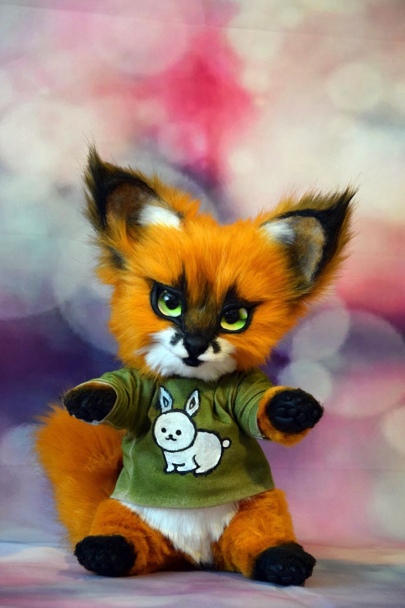 Fox Mystical Stuffed Animals toys & Fantasy creatures for | Etsy