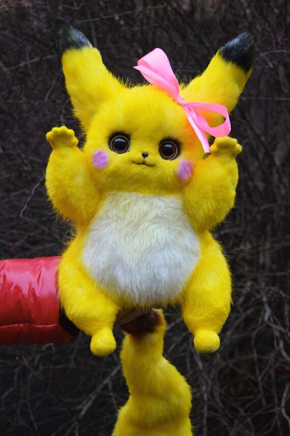 girl pikachu plush