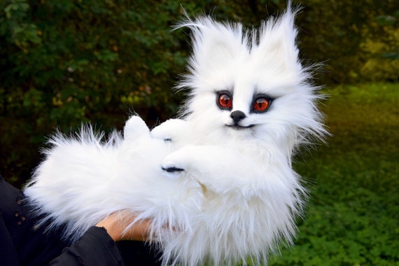 wolf pup stuffed animal