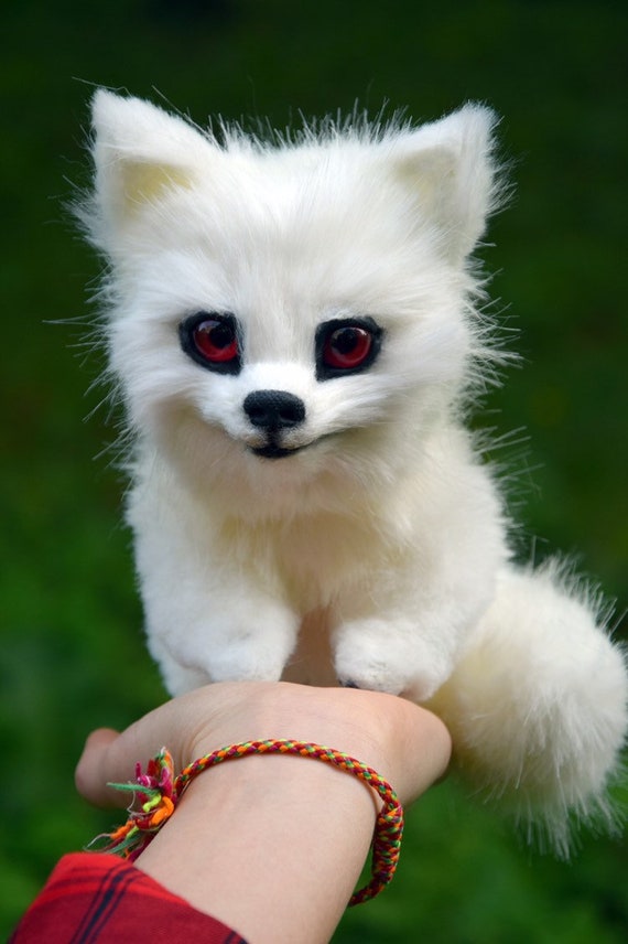 Direwolf Ghost From Game Of Thrones Wolf Toy Fantasy Etsy