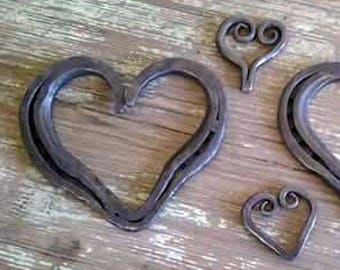 Rustic Horseshoe Heart Trivet - Made in Wyoming, FREE Shipping!